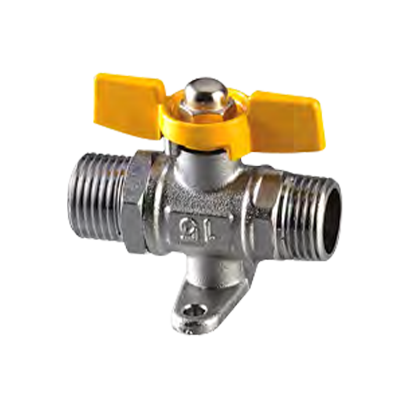 Robinetă dublă externă cu bilă cu bază